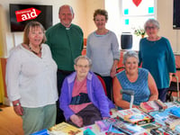 Builth church community raises £600 for charity at coffee morning