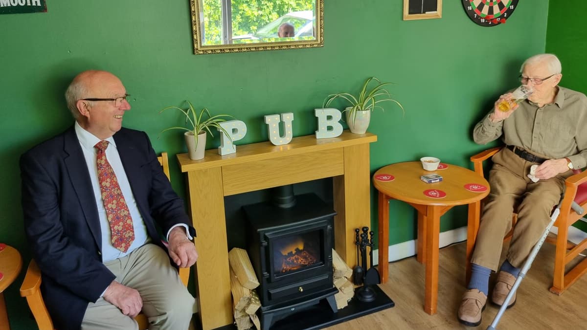 Brecon care home opens bar so residents can relax breconradnor.co.uk