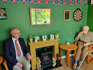 Brecon care home opens bar so residents can relax