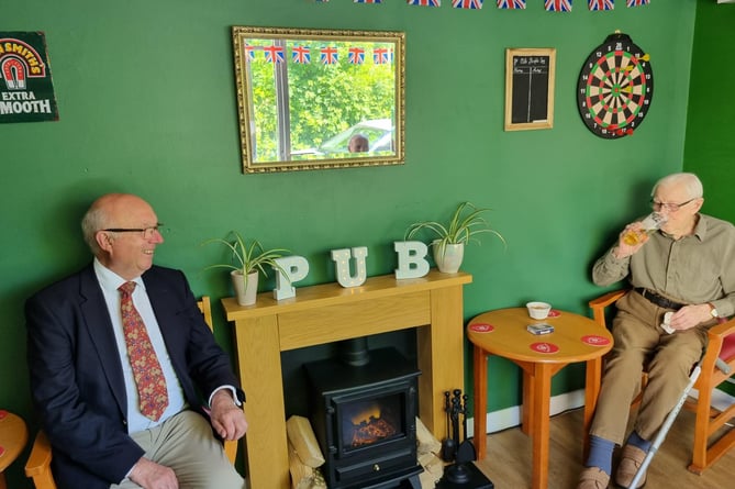 Brecon care home opens its own pub