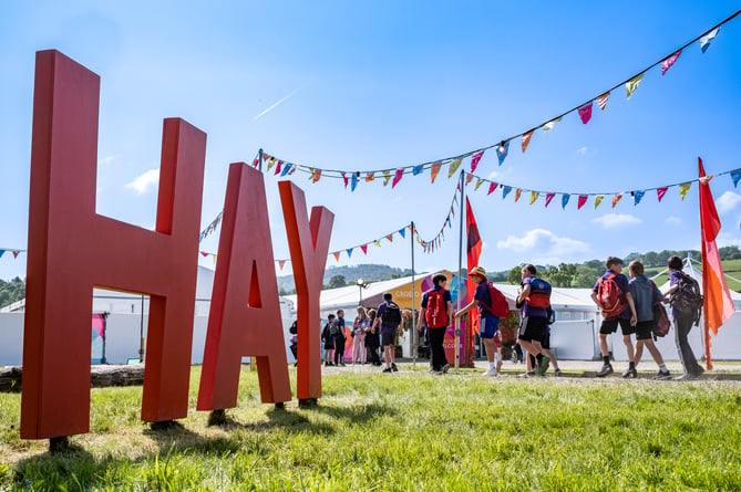 Hay Festival Schools Day.