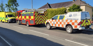 Western Beacons Mountain Rescue Team save teenage girl from river