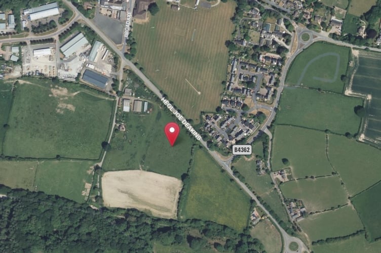 Presteigne housing estate site