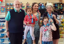 Three generations of one family raise £900 in epic charity Swimathon