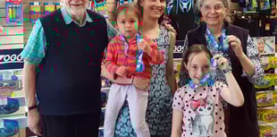 Three generations of one family raise £900 in epic charity Swimathon