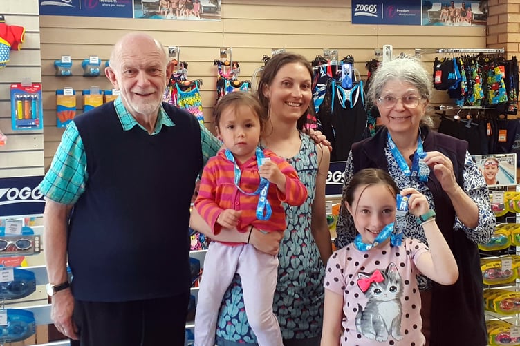 Bramley-Berries Swimathon at Brecon Pool