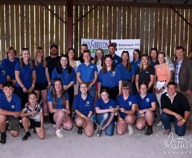 Sennybridge crowned champions at Brecknock YFC Rally day
