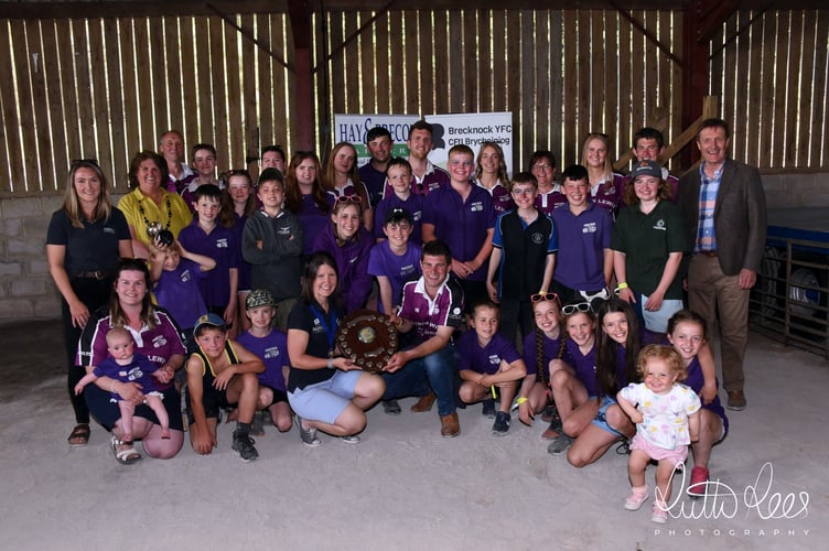 Pontfaen YFC at Brecknock YFC Rally day