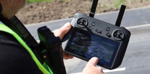 Flying drones to help prevent accidents on Powys roads

