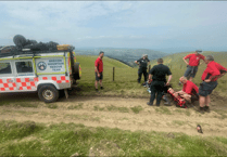 Off-road biker injured near Llandegley