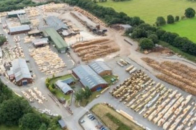 BSW timber sawmill site.