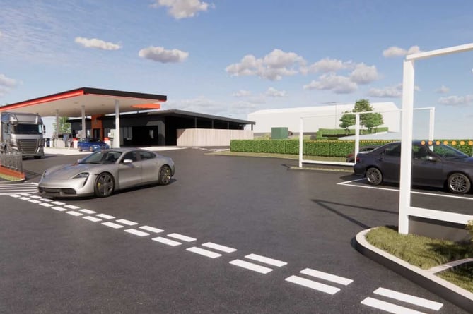 How the new Crossgates Service Station could look