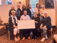 Crickhowell committee raises £18,500 for cancer research charity