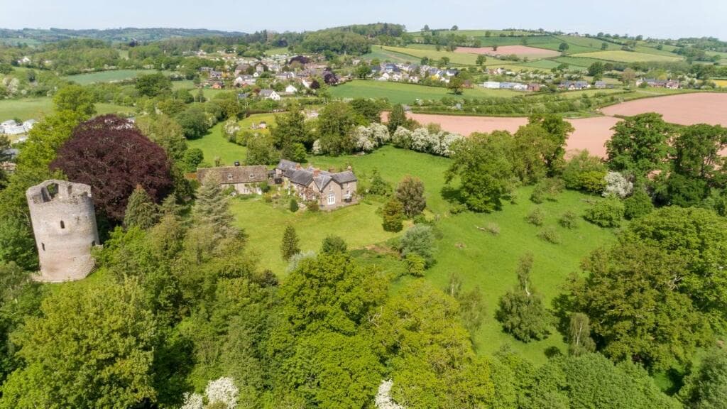 Bronllys home for sale comes with ancient castle tower once owned by