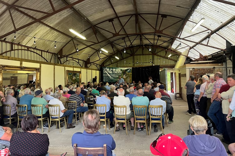 Public meeting Brecon