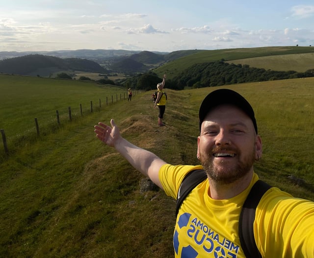 Stage 4 skin cancer survivor embarks on epic journey along Offa's Dyke