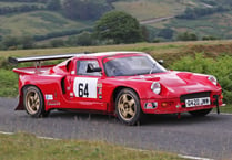 Brecon Motor Club members showcase skills at speed hillclimbing event