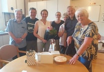 Talgarth top brass gather to recognise 'a true community volunteer'