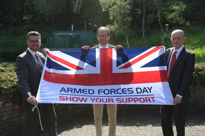 Powys thanks Armed Forces