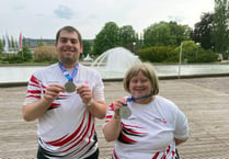 Brecon athlete Ethan scoops silver medal at Special Olympics