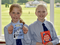 Crime-solving author Robin Stevens captivates Christ College Brecon pupils