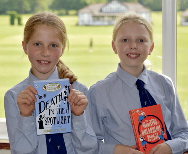 Crime-solving author Robin Stevens captivates Christ College Brecon pupils