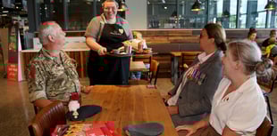 Morrisons honors Armed Forces with 50 per cent off in cafés