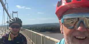 Huw and Howard to take on 273-mile challenge for Brecon Foodbank