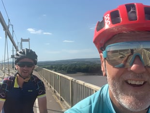 Huw and Howard to take on 273-mile challenge for Brecon Foodbank