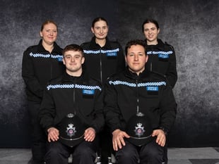 Five trainee detectives join Dyfed-Powys Police