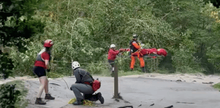 VIDEO: Waterfall walker airlifted to hospital