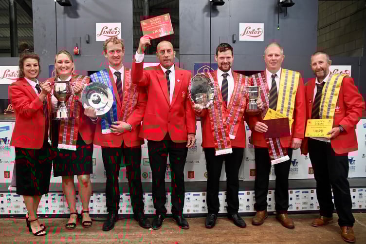 Welsh Shearing and Woolhandling Team