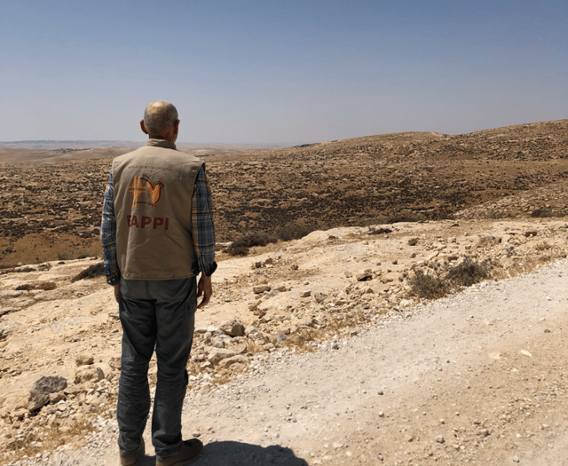 Brecon resident arrives in Israel to act as protective presence in communities