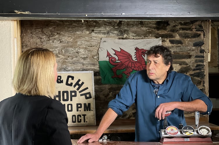 Martin speaks to ITV's Hannah Thomas
