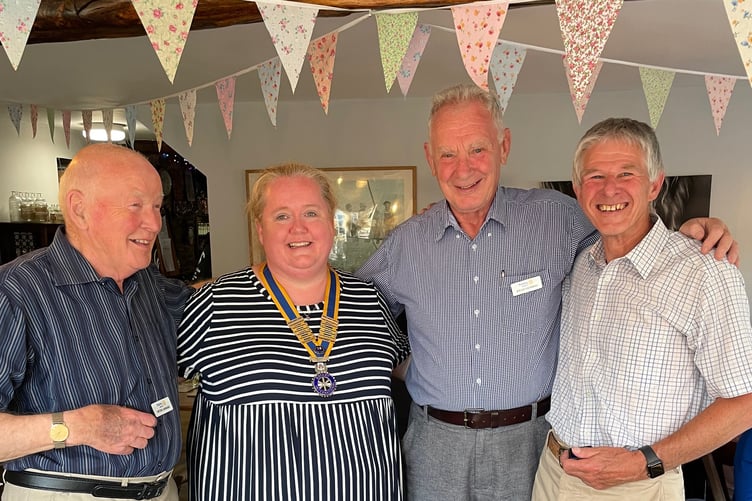 Paul Harries Presentation 2023 - Brecon Rotary Club