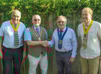 Builth Wells Rotary Club welcomes new President