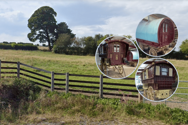 Proposed glamping site