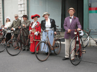 Join the historic cycle parade at Llandrindod Wells Victorian Festival