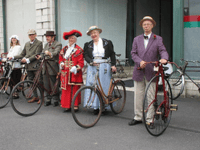Join the historic cycle parade at Llandrindod Wells Victorian Festival