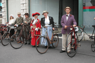 Llandrindod Wells Victorian Festival - cycling