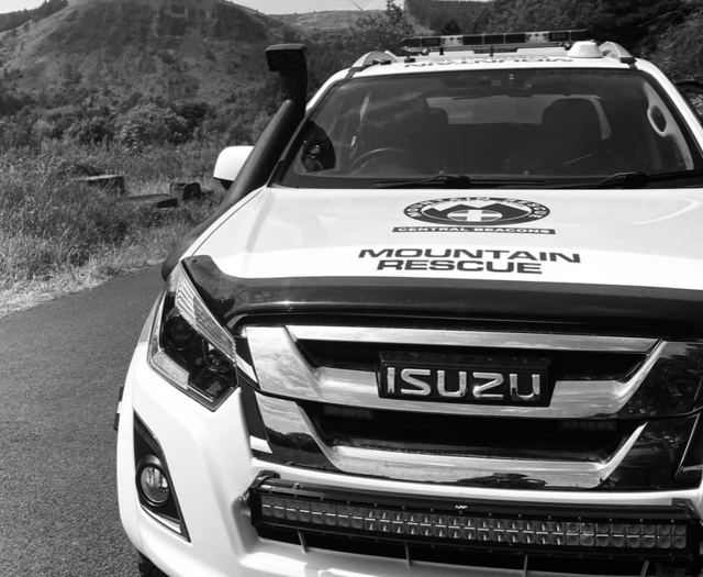 Mountain Rescue team deployed for mountain biker's serious head injury