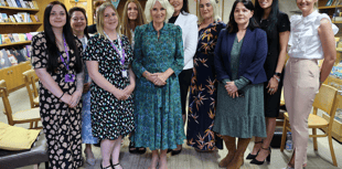 Her Majesty The Queen meets Calan DVS Representatives
