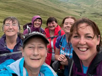 Builth veterinary team raises thousands for charity with 26-mile trek