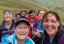 Builth veterinary team raises thousands for charity with 26-mile trek