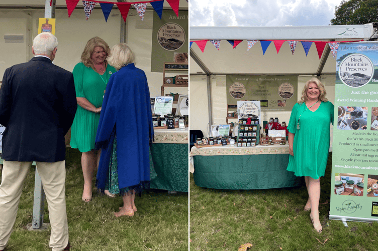 Black Mountains Preserve meeting the Queen