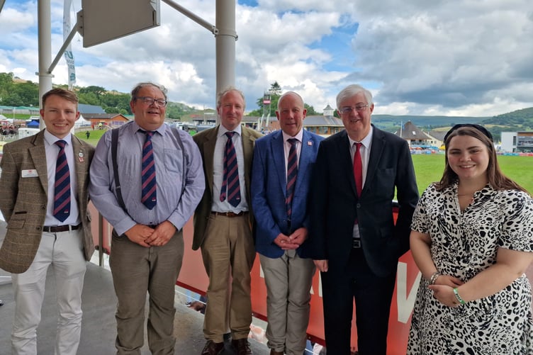 Mark Drakeford RWAS meeting with FUW