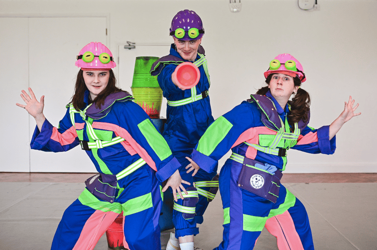 Superhero Frog Plumbers.