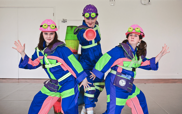 Superhero Frog Plumbers.