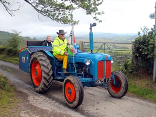 Nantmel Tractor Run defies forecast to raise charity funds