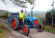 Nantmel Tractor Run defies forecast to raise charity funds